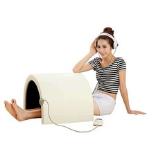 목어깨찜질기 원적외선 원주열기 전기 찜질기 찜질돔, 갈색