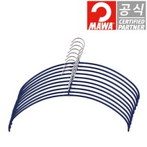 마와 독일 정품 옷걸이 이코노믹라이트 40PT 다크블루 블라우스용 얇은가디건용 10개입, 선택완료, 단품없음
