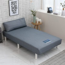 무소음 단면 매트리스 간편설치 / 1인 원룸가구 인테리어가구 침대 프레임, 퀸(단품구매불가)