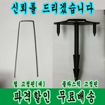 성원고정핀 아연도금 철 고정핀 100개, 1개