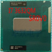 I77700 인텔 CPU I7 3632QM SR0V0 2 2 GHZ3 2 GHZ 6M 쿼드 코어 i7 ocho hilo 오리지널 PGA 버전, 한개옵션0