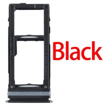 갤럭시 A52S SIM 카드 트레이 트레이/마이크로 SD 삼성 5G SM-A528, [01] Black, 한개옵션1
