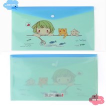 유치원 학교 활동지 미술작품 학습지 정리보관화일 단추형