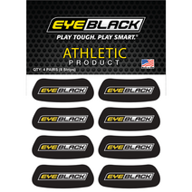 EYEBLACK Fishing 낚시 스포츠 마니아를 위한 아이블랙 낚시 디자인 시리즈 4 or 6 PAIR 세트, 1, 아이블랙 로고 A