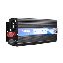 차량용 인버터 파워뱅크 캠핑용 차박 충전기 eafc 12v 220v전원 3Kw 2Kw 1Kw 휴대용 전원 은행 전압 변환기 태양 광, 1000w