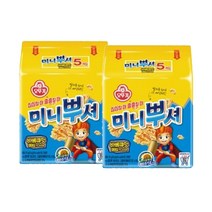 오뚜기 미니뿌셔 바베큐맛, 275g, 2개