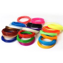 3d펜 3d 인쇄 펜에 사용 5m 1.75mm abs 필라멘트 스레드 플라스틱 3d, 금