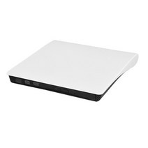 휴대용 CD 플레이어 CDP 벽걸이 미니 레트로 노트북 컴퓨터용 dvd cd-rom, 하얀색