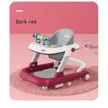 아기 휴대 대여 스텝 보행기, Dark red