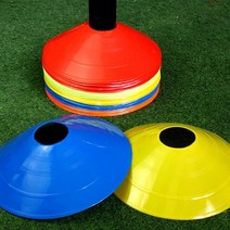 트레이닝 접시콘 미니꼬깔 레크레이션 용품 운동회 체육교구 애견훈련 미니콘, 블루 1ps