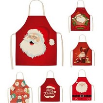 럭셔리 산타앞치마 크리스마스 앞치마 산타복 산타앞치마 산타복장 크리스마스의상, 스웨터 산타 앞치마