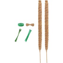 코이어 모스 야자 덩굴 2 개 황마 로프와 태국 실내 등반 S 코트 야드 포트 ​​60CM, 01 60cm