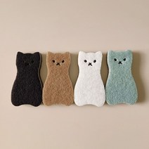 고양이 스펀지 수세미 수펀지 친환겨웃세미 일본 설거지 철, 단품