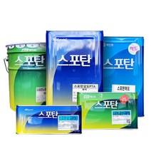KCC 우레탄 방수페인트 상도 중도 하도 스포탄 대용량 모음, [하도] 스포탄 투명 14kg