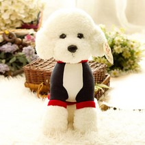 진짜같은 강아지 인형 비숑 프리제 23cm 30cm 50cm 리얼 강아지모형, 4