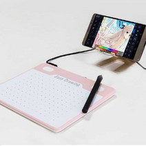 이지드로잉 노트 그래픽태블릿 (가오몬 미니버전), 03.핑크