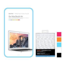 아트박스/비파인 비파인 SET 액정필름+키스킨 (맥북에어 13), 디자인형 블루