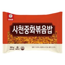 천일냉동 사천중화볶음밥 300gx10봉, (냉) 천일 사천중화볶음밥 300gx10봉, 300g