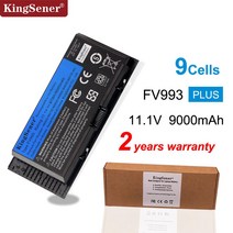 KingSener델 전용 노트북 배터리 9000mAh FV993 프리시전 M6600 M6700 M6800 M4800 M4600 M4700 FJJ4W PG6RC R7PND