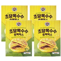 일루몬트 쫄깃한 초당옥수수 호떡믹스 프라이팬 전용 300g, 4개