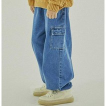 카고스트링팬츠 여아 남아 유아 청바지 에이마켓 오렌지키즈