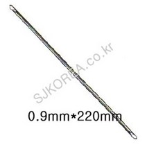 0.9x220mm 무릎 골절부 고정 치료 케이와이어 작업기구 만능수리 교체날 보수용품 보강도구