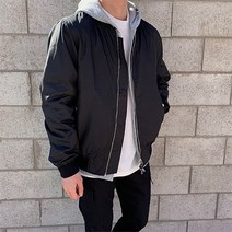 남자 봄 가을 바람막이 항공 점퍼 아우터 블루종 코디 빅사이즈 옷