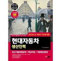 [시대고시기획]2023 채용대비 All-New 현대자동차 생산직 고졸전문대졸 생산인력 필기시험 한권합격, 단품