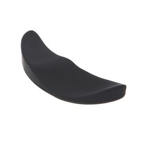 귀여운 마우스 패드 손목 휴식 지원 인체 공학적 인 Mousepad non-slip 실리콘 Mousepad, 검은 색