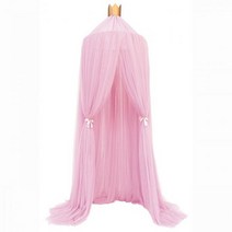 천장커튼 여자아이방커튼 2층침대 딸 벽 여아 캐노피, fuchsia