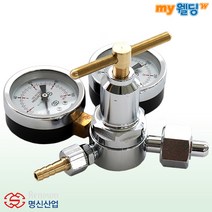 명신산업 국산 고압 질소조정기 MS-HP1 (소형), 1개