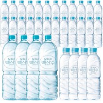 백산수 (유라벨 무라벨 혼용발송)500ml 40개, 상세페이지 참조