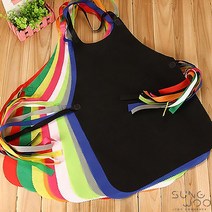 컬러부직포앞치마 요리사모자 색상선택, (소) 화이트요리사모자(25cm), (소) 하늘앞치마