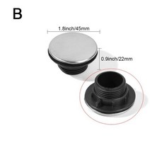 실 적인 싱크 탭 홀 커버 워터 블랭킹 플러그 스토퍼 주방 배수 씰 누수 방지 세면기 액세서리, B