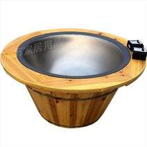 전기 덖음솥 찻잎 볶음 훈증기 녹차 대형 한약재 프라이팬, 밝은 노란색 1개 6kg 철 냄비 표준 스타일