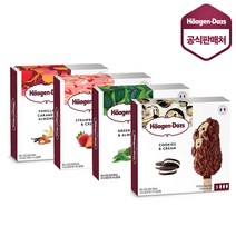 하겐다즈 아이스크림 멀티바(3개입) X 3개 (총9개), 멀티바_바닐라카라멜아몬드X2개, 멀티바_쿠키앤크림