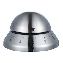 스틸 아날로그키퍼 쿠킹타이머 에그 요리 타임타이머 기계식, 클레이타이머