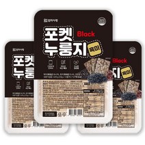 엄마사랑 포켓누룽지 흑미 33g x 13봉지 x 3팩, 단품