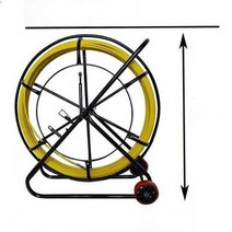 케이블 전선 포설기 관로 선통기 요비선 풀링기, 50m  직경 7mm