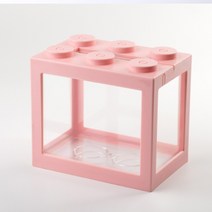 대형 레고 DIY 베타 마리모 미니 어항 12x8x10.5cm