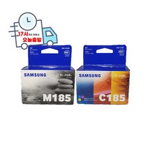 삼성 INK-M185 C185 잉크 SL-J1680 SL-J1685 SL-J1683, 1개, 컬러, 2배대용량재생