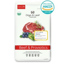 오가앤리프 전연령 강아지사료 가수분해연어&소고기유산균 5.6kg 1개, 오가앤리프 가수분해연어&소고기유산균 5.6kg 1개