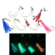 비블랙 대구바늘모음 꼴뚜기웜 어시스트훅, 1개