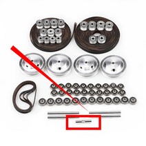 벨트 풀리 VORON 세트 GT2 오픈 타이밍 2GT 샤프트 베어링 625 F695 2RS 모션 16T 80T 20T 톱니, 14.1pcs  Shaft 5x35mm