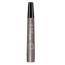 액상 충진기 주입기 액체 소분 액상 포장 5ml 비자극성 다목적 프롱 아이 브로우 펜슬 브러쉬 스플릿 리퀴, 03 Dark Gray