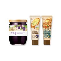 복음자리 포도잼370g+마늘버터스프레드100g+호두바닐라스프레드130g