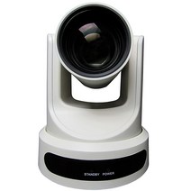 PTZOptics 12x 네트워크 장치 인터페이스 카메라 60fps에서 1080p 화이트