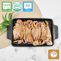 전남 구례 유황오리 훈제구이 500g / 800g 지리산오리 초복 중복 말복, 훈제 오리 구이 800g (400g x 2)