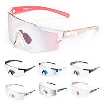 WTD 2021 NEW 투르보 TOOREBO 변색렌즈 스포츠고글, 화이트/화이트_스모크 변색 미러 렌즈