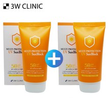 3W클리닉 멀티 프로텍션 UV 썬블록 SPF50+/PA+++ 1+1